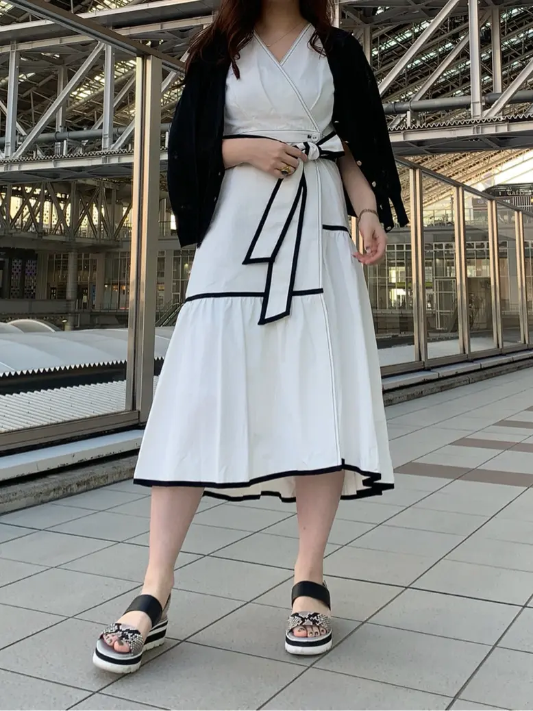 GRACE CONTINENTAL The Banquet 日笠　雅 コーディネート画像