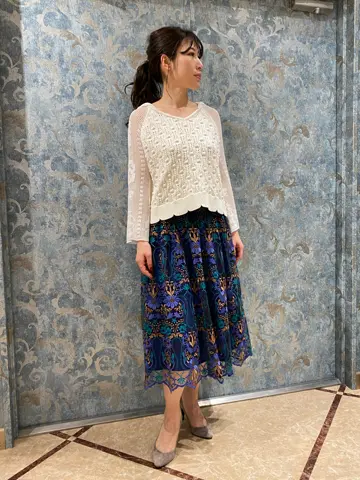 GRACE CONTINENTAL The Banquet 泉　智子 コーディネート画像