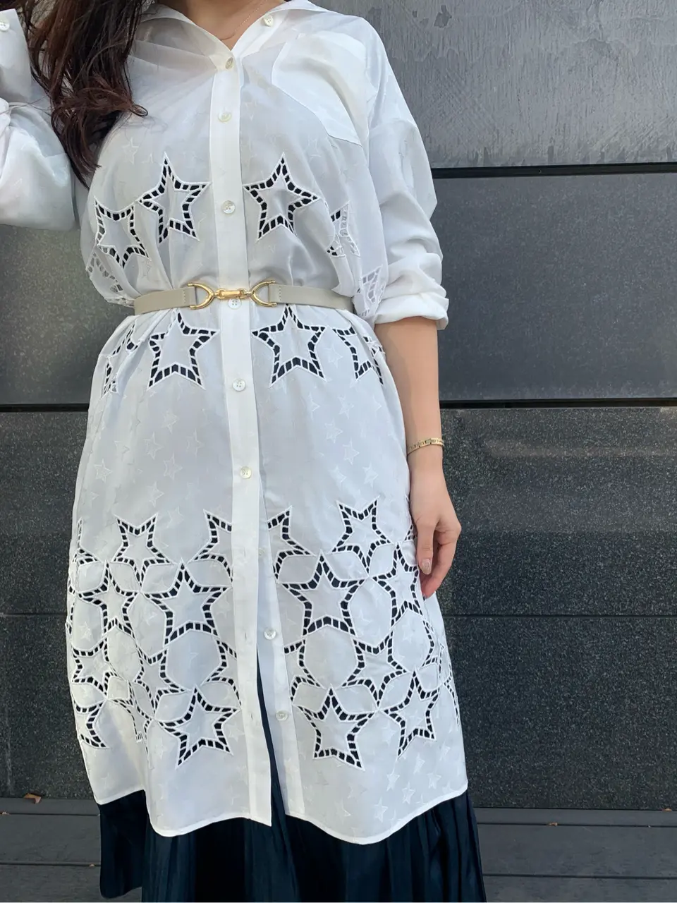 GRACE CONTINENTAL The Banquet 日笠　雅 コーディネート画像