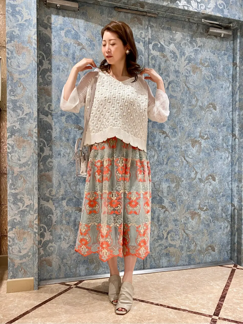 GRACE CONTINENTAL The Banquet Aya. コーディネート画像