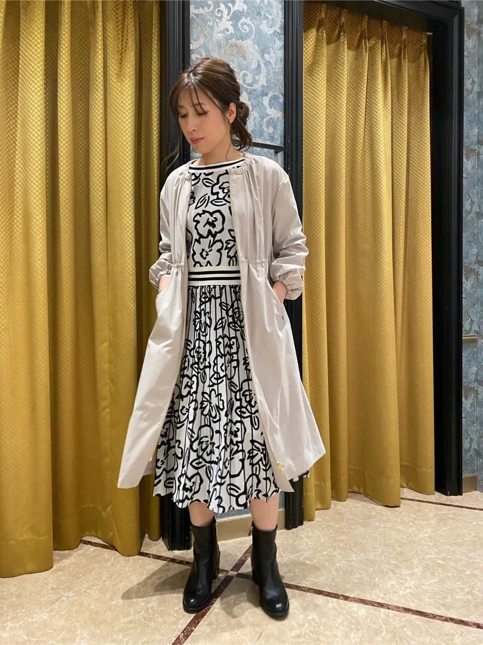 GRACE CONTINENTAL The Banquet 泉　智子 コーディネート画像