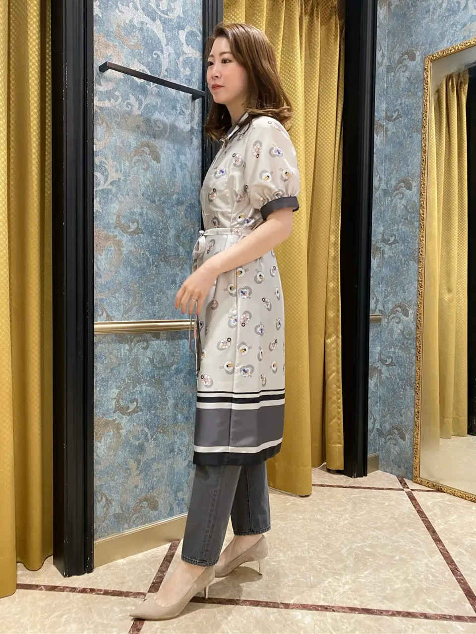 GRACE CONTINENTAL The Banquet Aya. コーディネート画像