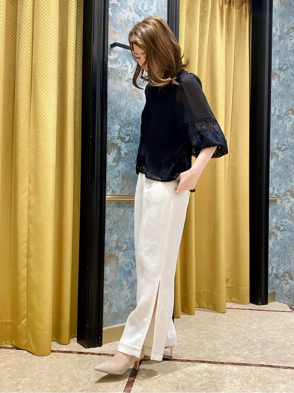 GRACE CONTINENTAL The Banquet Aya. コーディネート画像