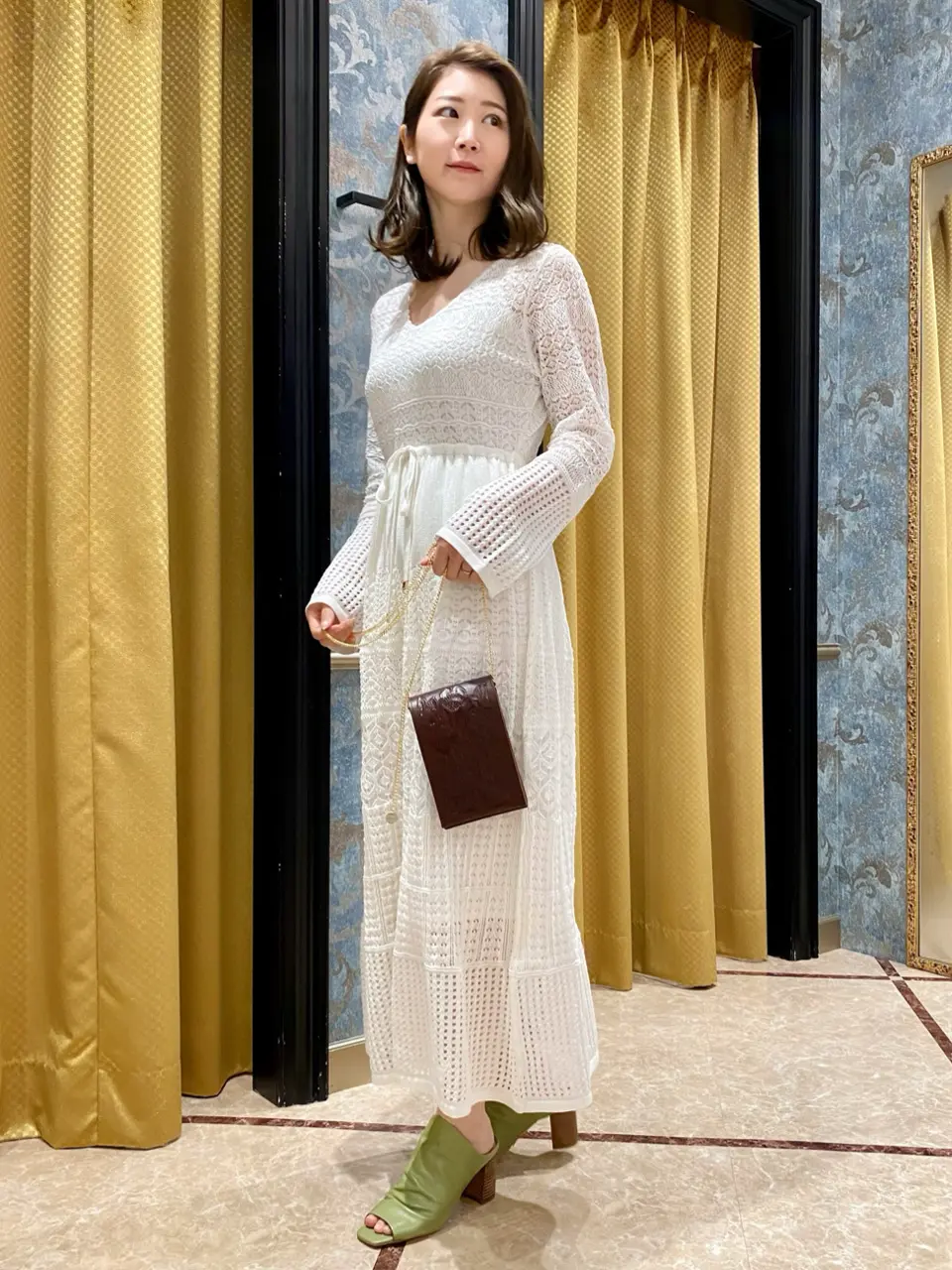 GRACE CONTINENTAL The Banquet Aya. コーディネート画像