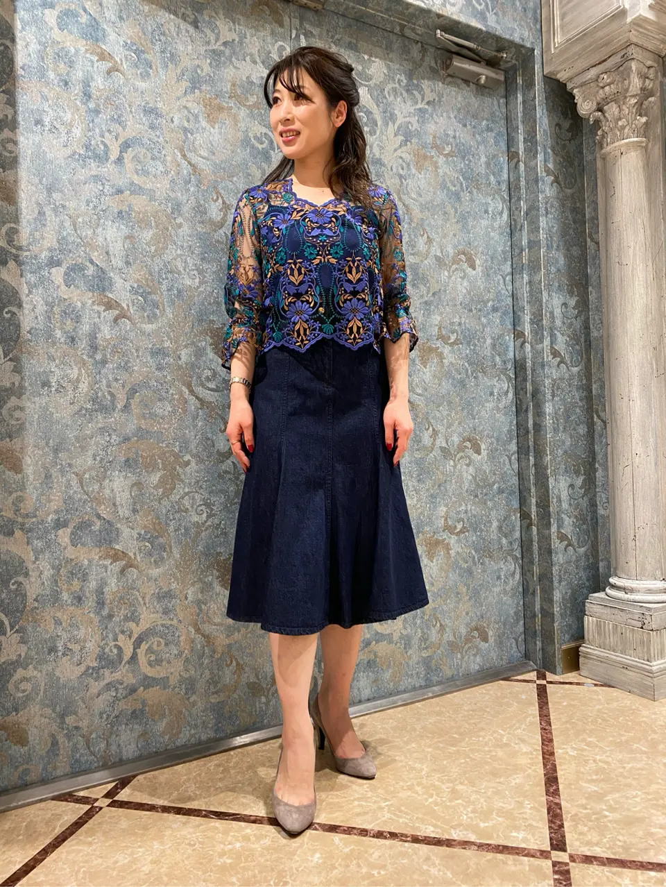 GRACE CONTINENTAL The Banquet 泉　智子 コーディネート画像