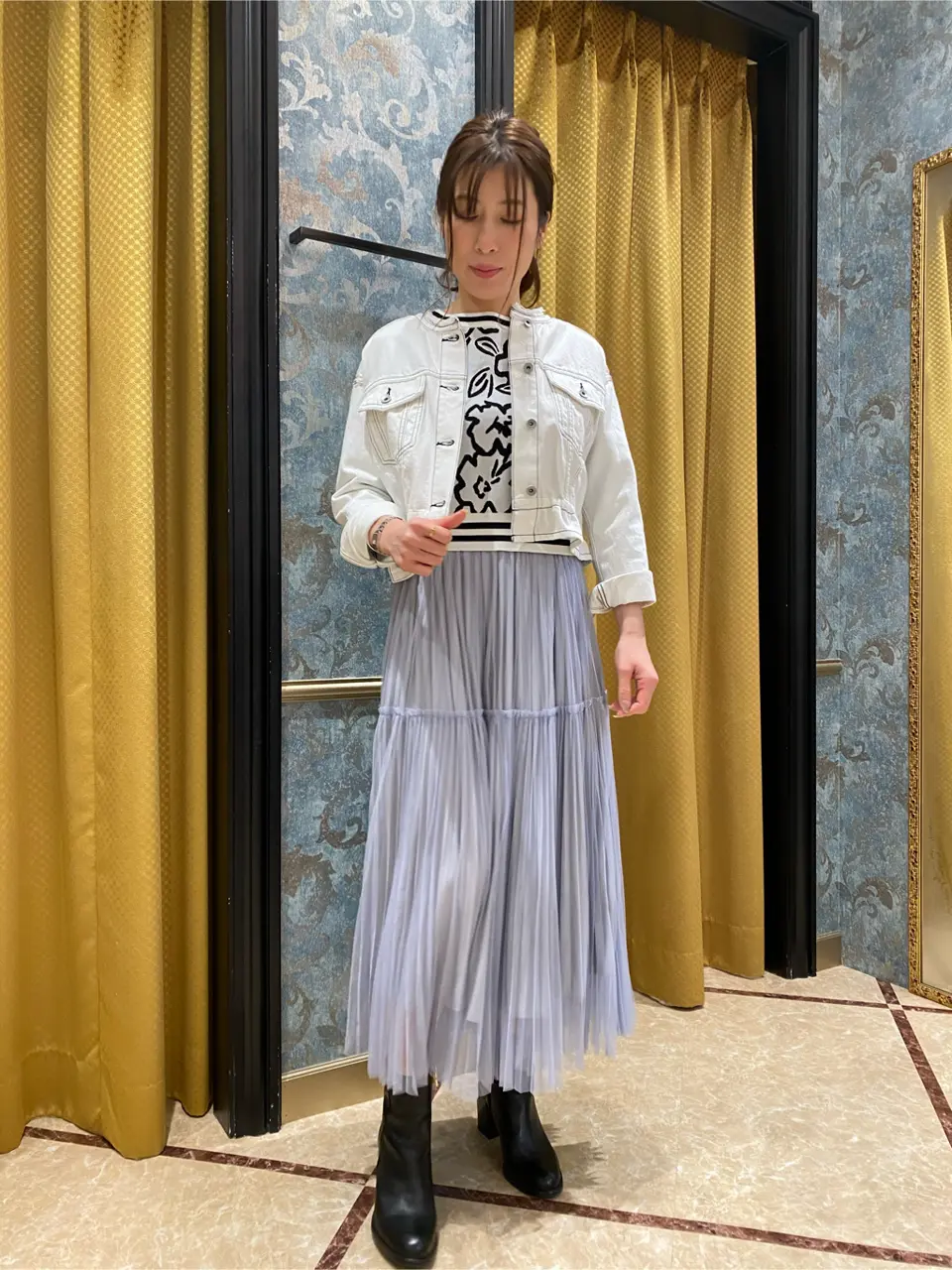 GRACE CONTINENTAL The Banquet 泉　智子 コーディネート画像