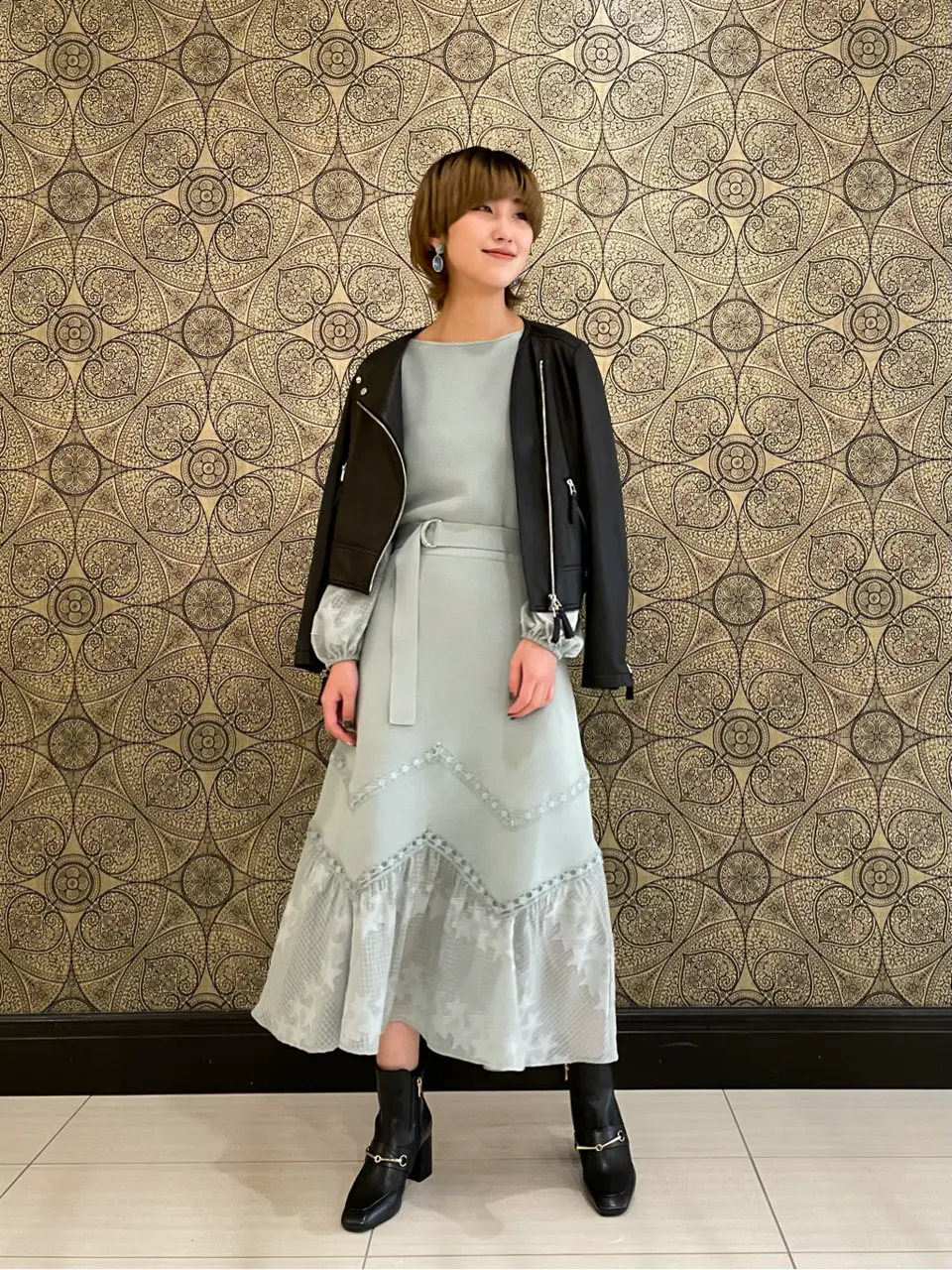 GRACE CONTINENTAL The Banquet 平岩　みなみ コーディネート画像