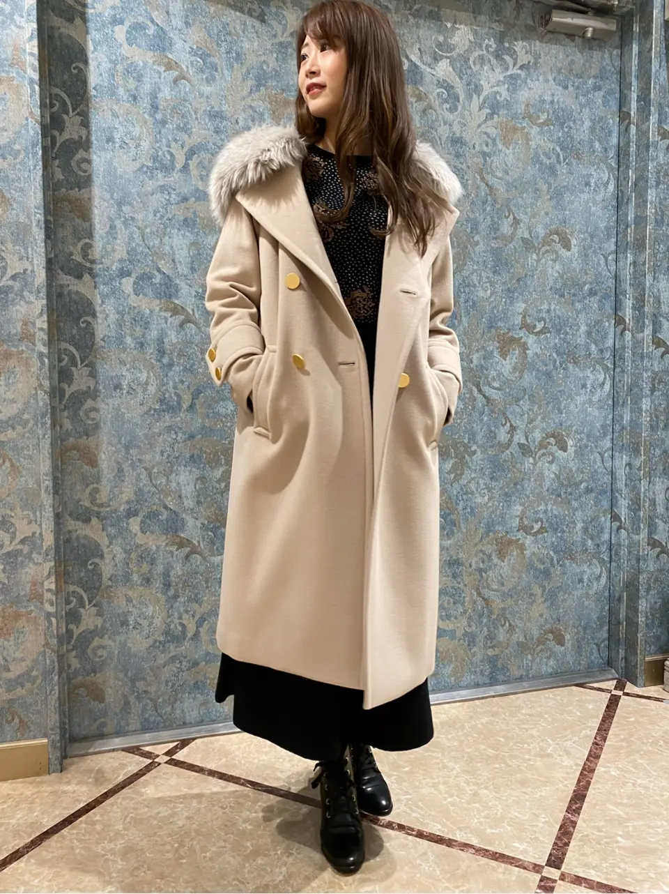 GRACE CONTINENTAL The Banquet Aya. コーディネート画像