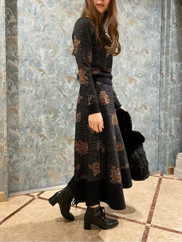 GRACE CONTINENTAL The Banquet Aya. コーディネート画像