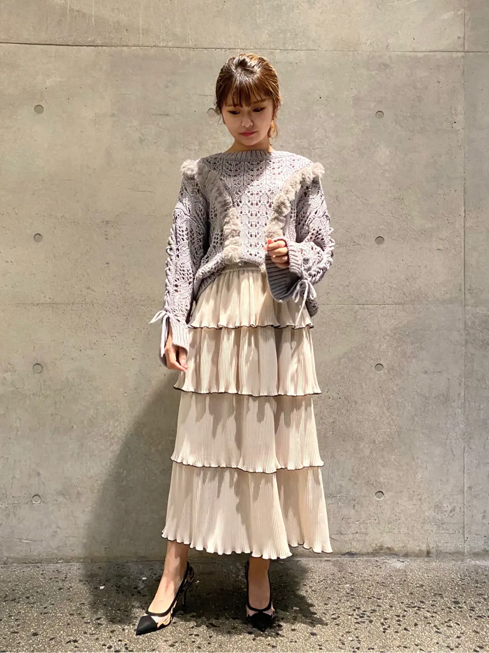 GRACE CONTINENTAL The Banquet MORITA AI コーディネート画像