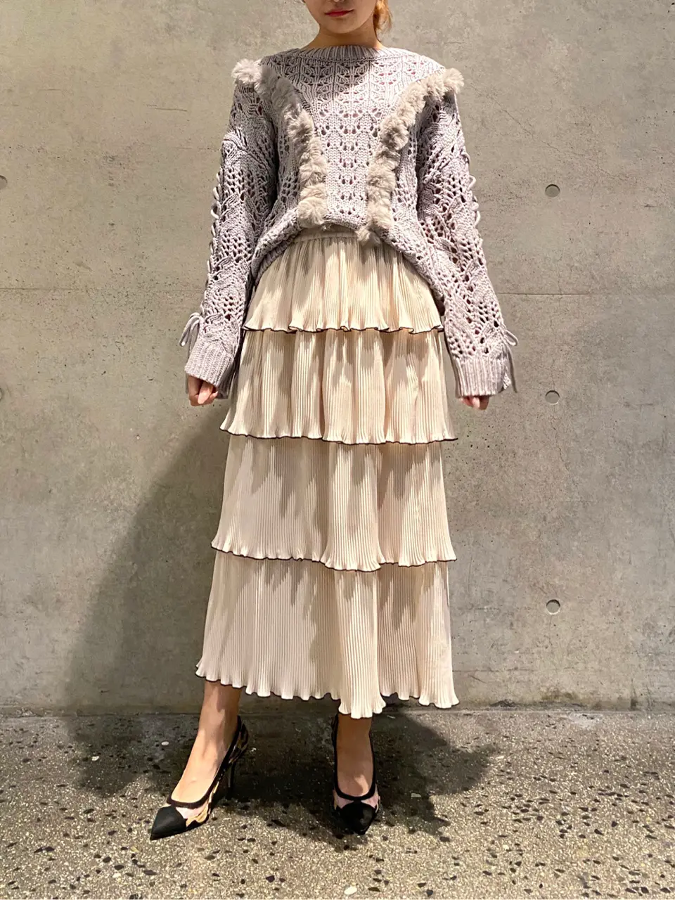 GRACE CONTINENTAL The Banquet MORITA AI コーディネート画像