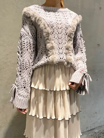 GRACE CONTINENTAL The Banquet MORITA AI コーディネート画像