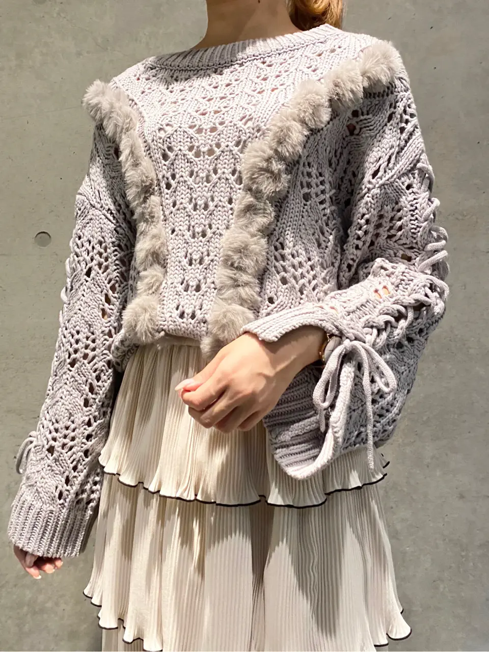 GRACE CONTINENTAL The Banquet MORITA AI コーディネート画像