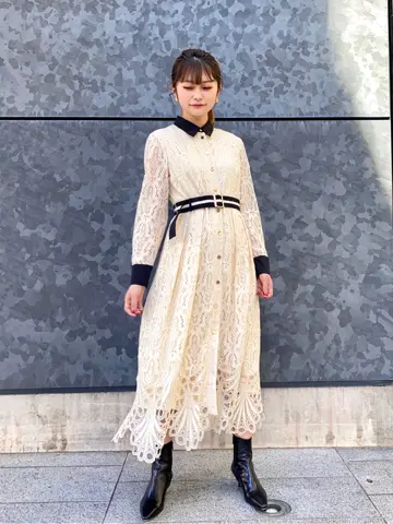 GRACE CONTINENTAL The Banquet MORITA AI コーディネート画像