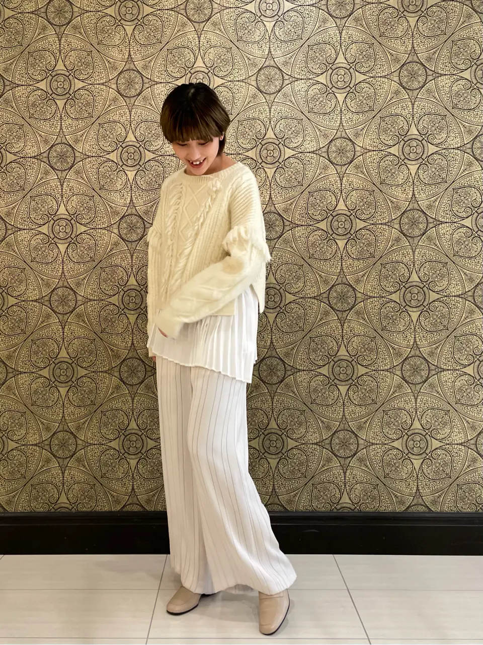 GRACE CONTINENTAL The Banquet 平岩　みなみ コーディネート画像