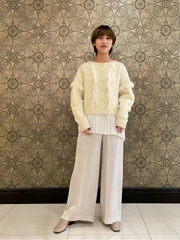 GRACE CONTINENTAL The Banquet 平岩　みなみ コーディネート画像