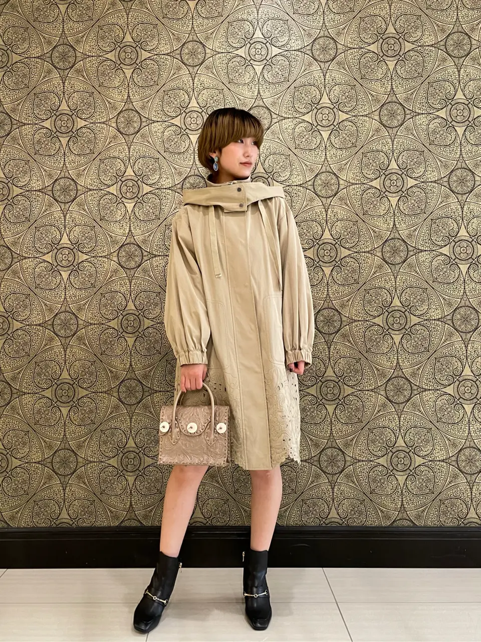 GRACE CONTINENTAL The Banquet 平岩　みなみ コーディネート画像