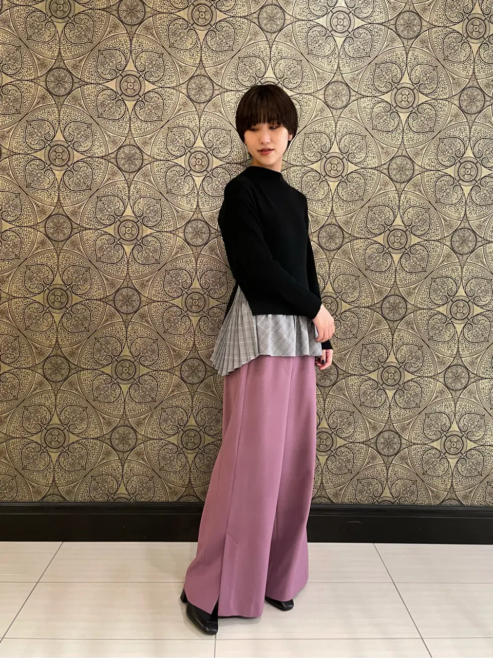 GRACE CONTINENTAL The Banquet 平岩　みなみ コーディネート画像