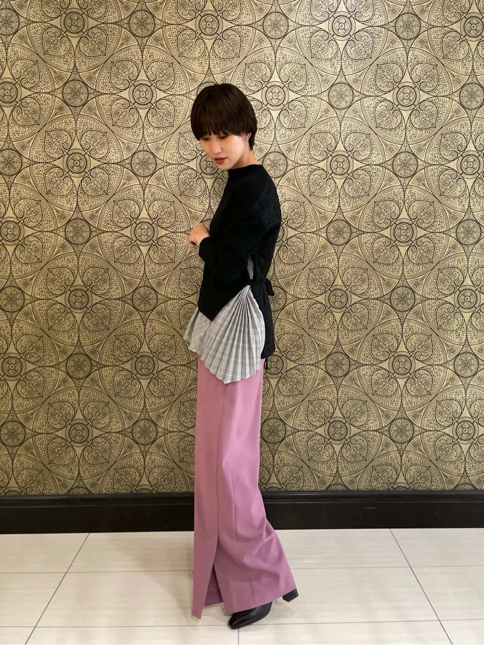 GRACE CONTINENTAL The Banquet 平岩　みなみ コーディネート画像