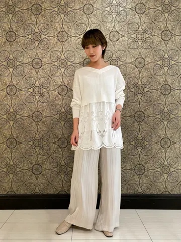 GRACE CONTINENTAL The Banquet 平岩　みなみ コーディネート画像