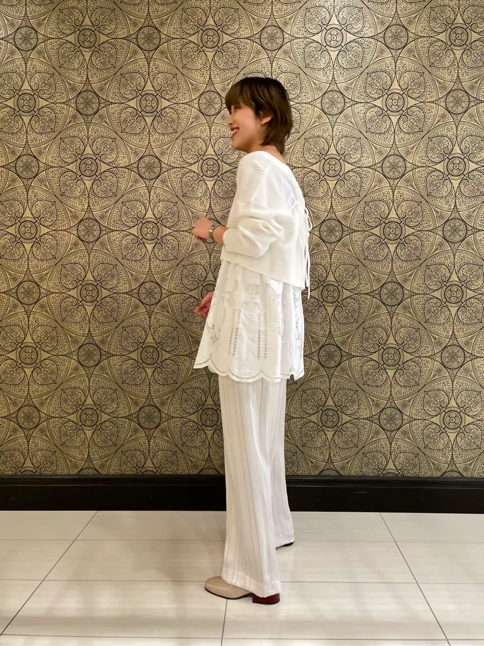 GRACE CONTINENTAL The Banquet 平岩　みなみ コーディネート画像