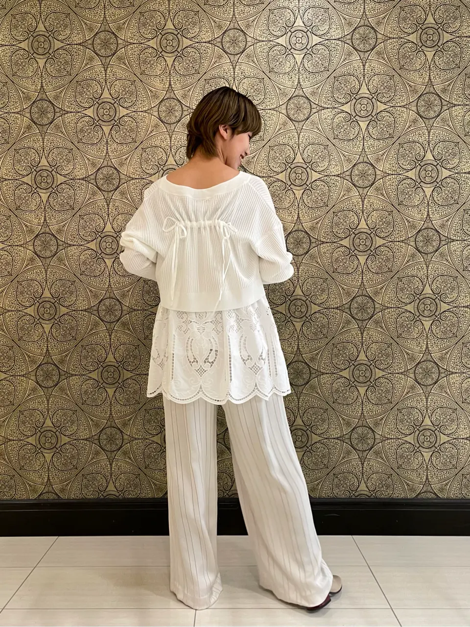 GRACE CONTINENTAL The Banquet 平岩　みなみ コーディネート画像