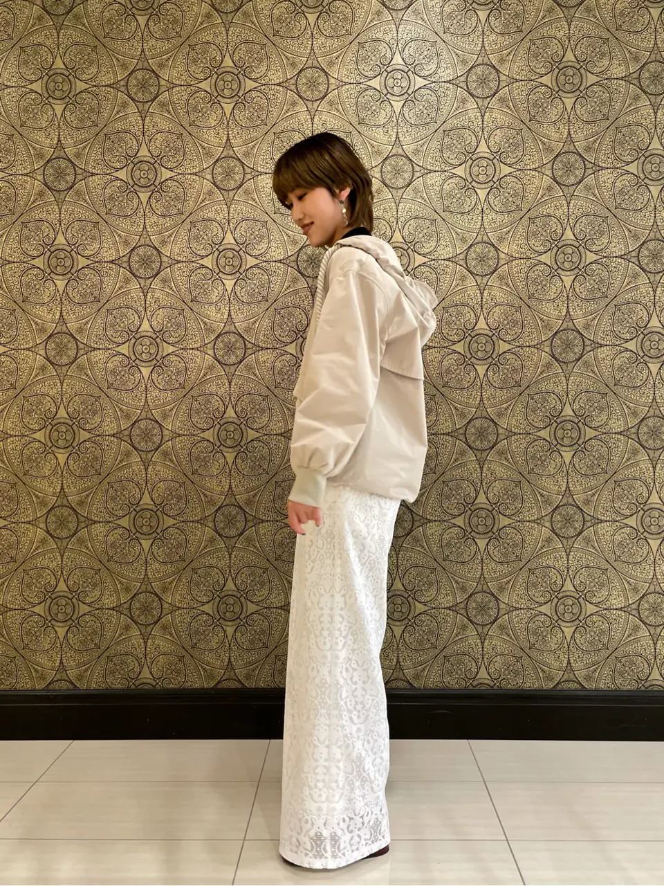 GRACE CONTINENTAL The Banquet 平岩　みなみ コーディネート画像