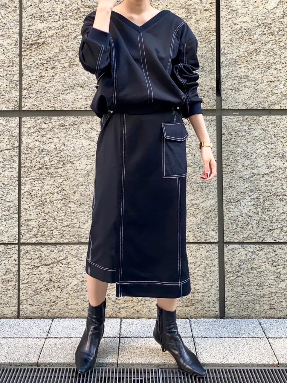 GRACE CONTINENTAL The Banquet MORITA AI コーディネート画像