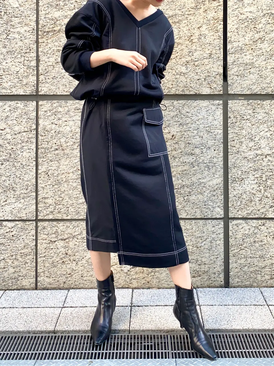 GRACE CONTINENTAL The Banquet MORITA AI コーディネート画像