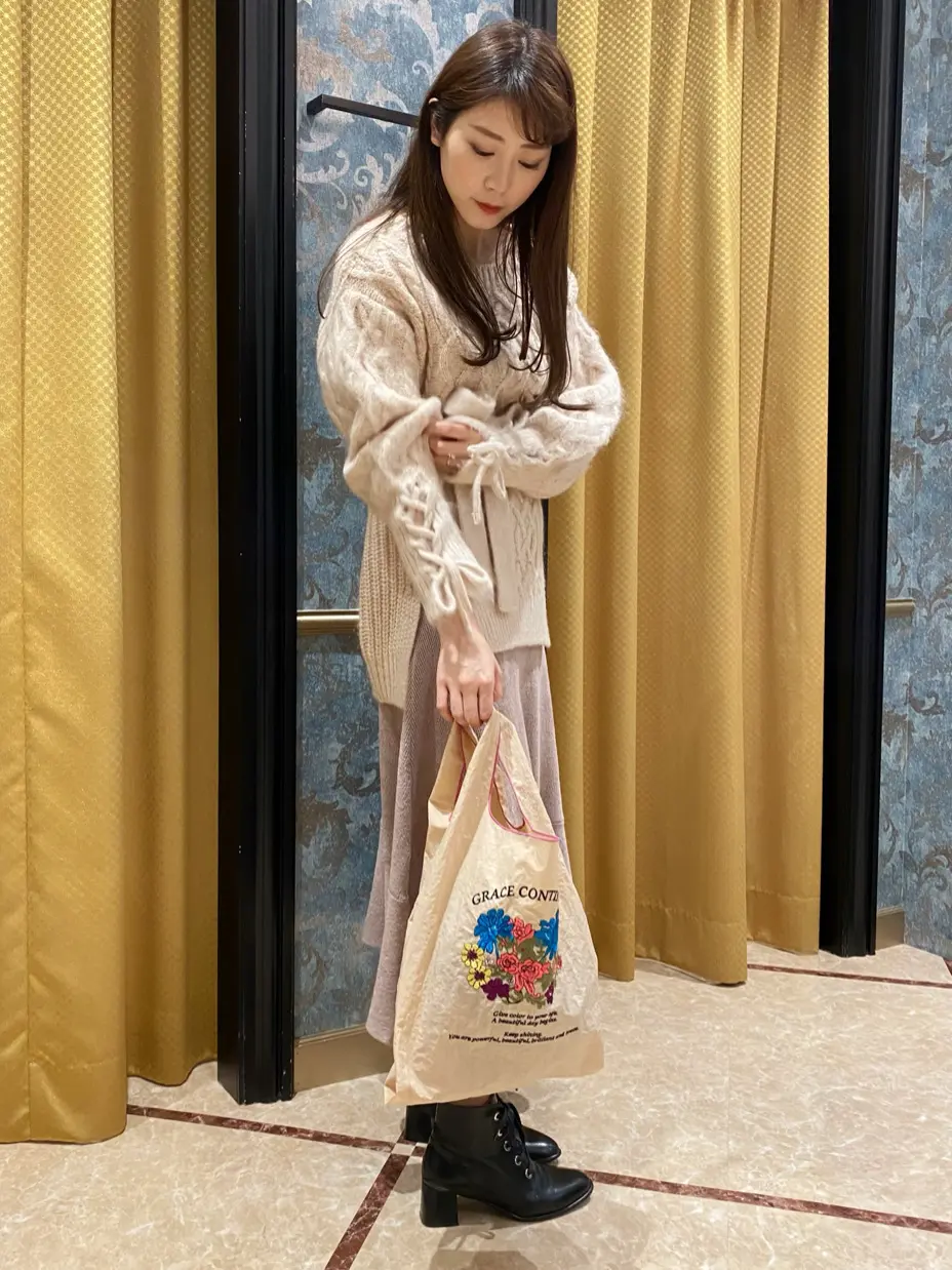 GRACE CONTINENTAL The Banquet Aya. コーディネート画像