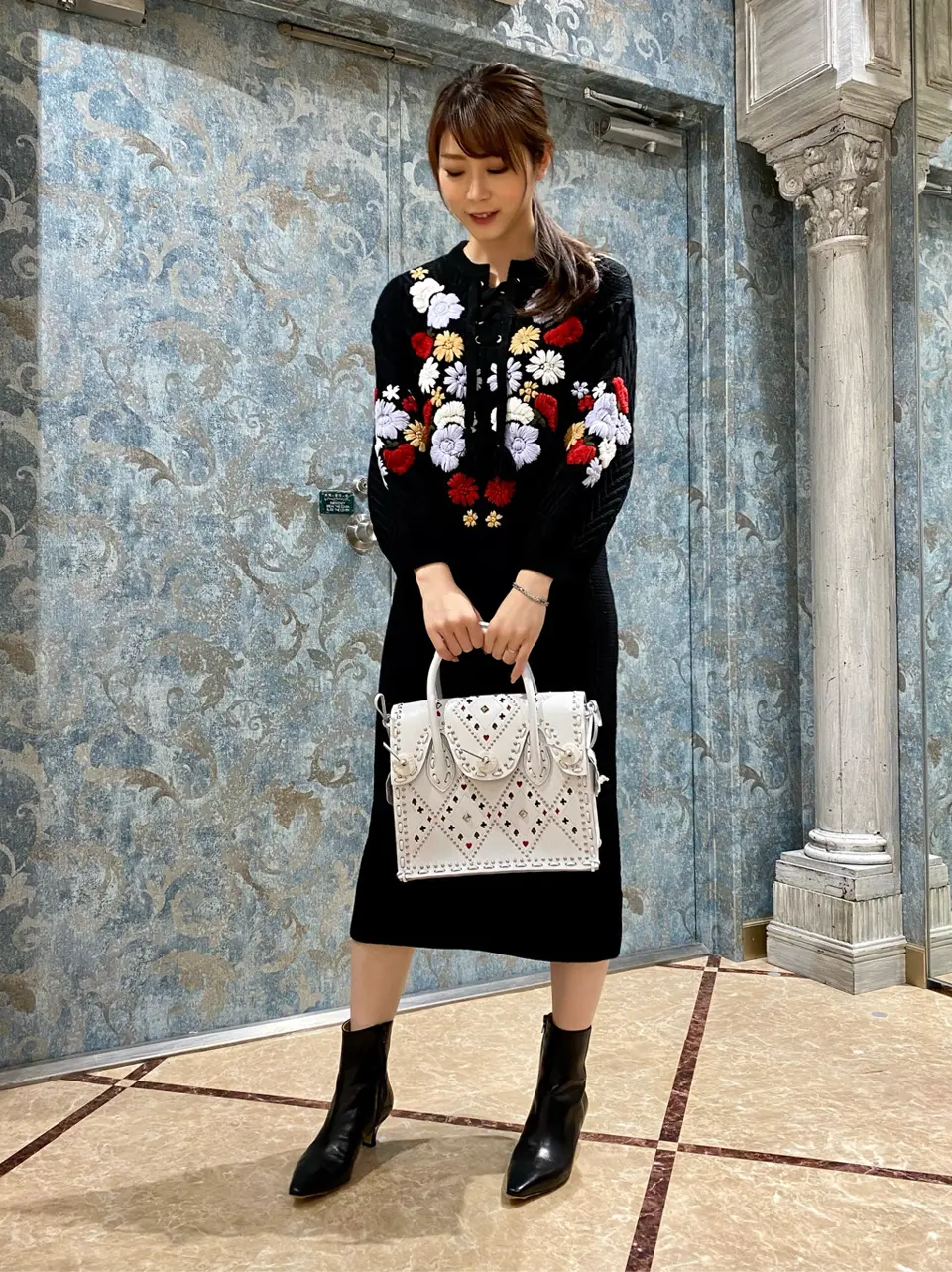 GRACE CONTINENTAL The Banquet Aya. コーディネート画像