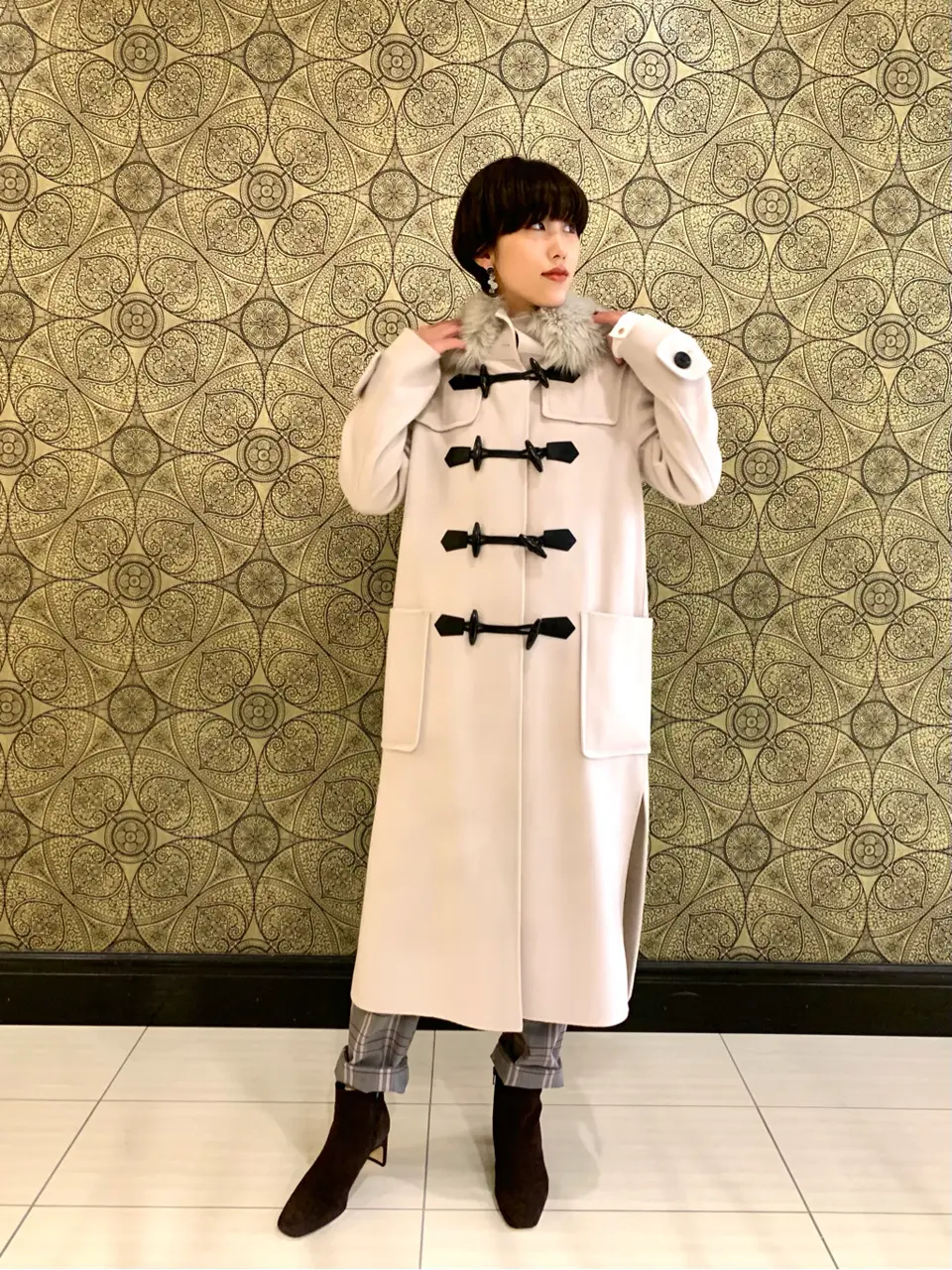 GRACE CONTINENTAL The Banquet 平岩　みなみ コーディネート画像