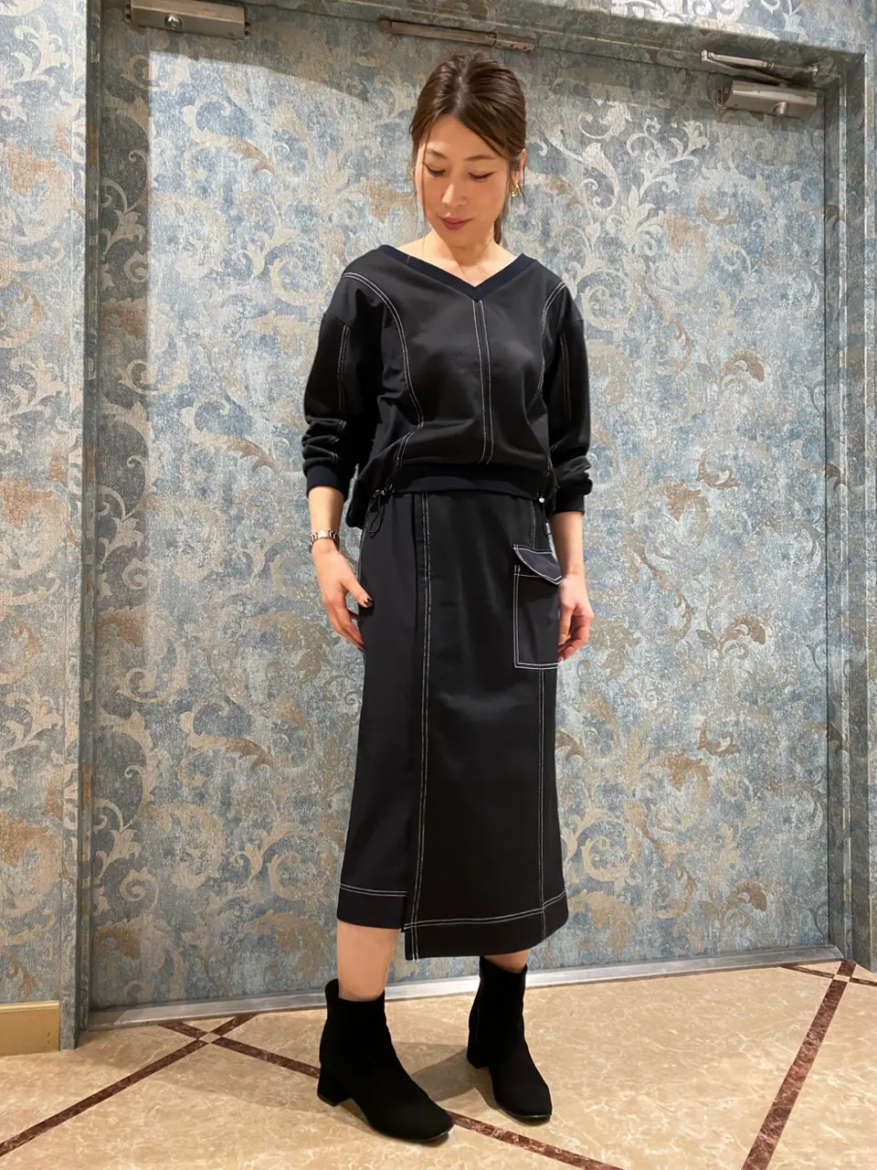 GRACE CONTINENTAL The Banquet 泉　智子 コーディネート画像