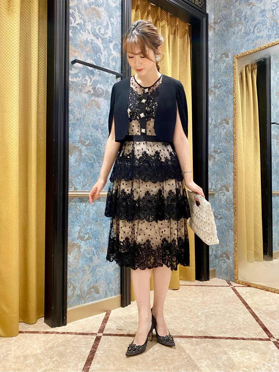 GRACE CONTINENTAL The Banquet Aya. コーディネート画像