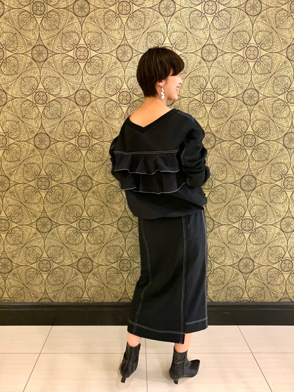 GRACE CONTINENTAL The Banquet 平岩　みなみ コーディネート画像