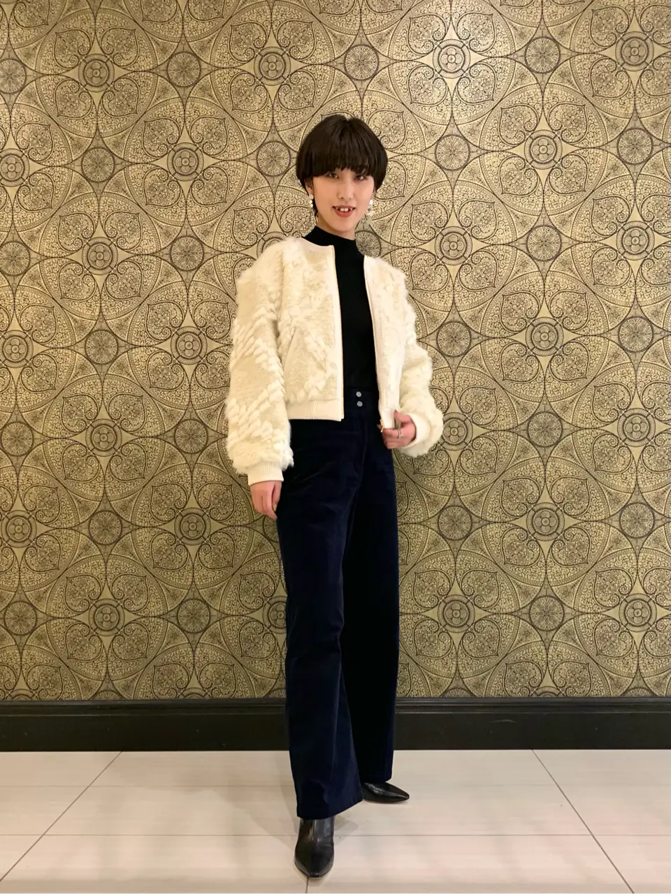 GRACE CONTINENTAL The Banquet 平岩　みなみ コーディネート画像