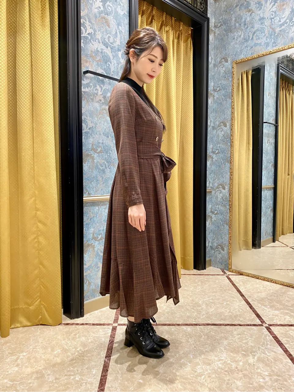 GRACE CONTINENTAL The Banquet Aya. コーディネート画像