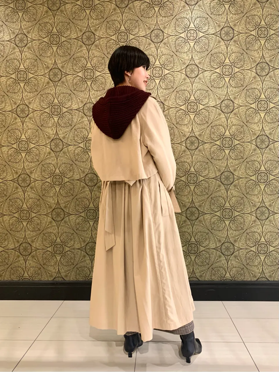 GRACE CONTINENTAL The Banquet 平岩　みなみ コーディネート画像