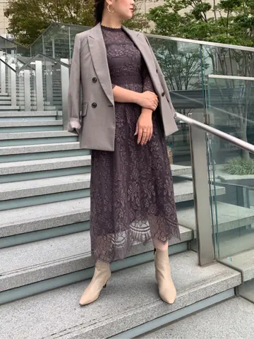 GRACE CONTINENTAL The Banquet 日笠　雅 コーディネート画像