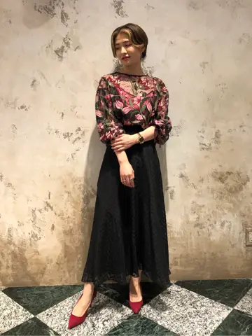 GRACE CONTINENTAL The Banquet HOSHINO コーディネート画像