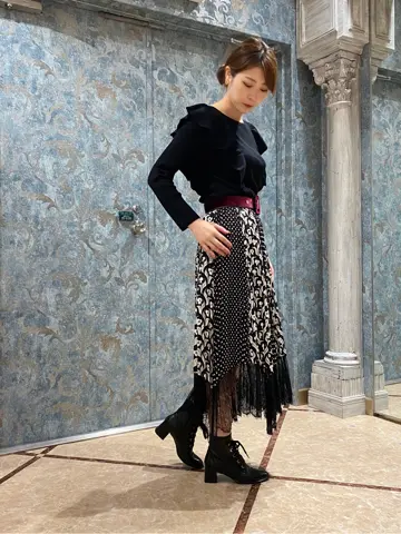 GRACE CONTINENTAL The Banquet Aya. コーディネート画像