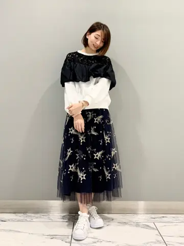 GRACE CONTINENTAL The Banquet eri コーディネート画像