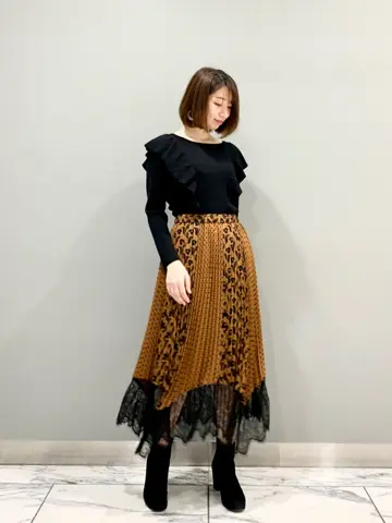 GRACE CONTINENTAL The Banquet eri コーディネート画像