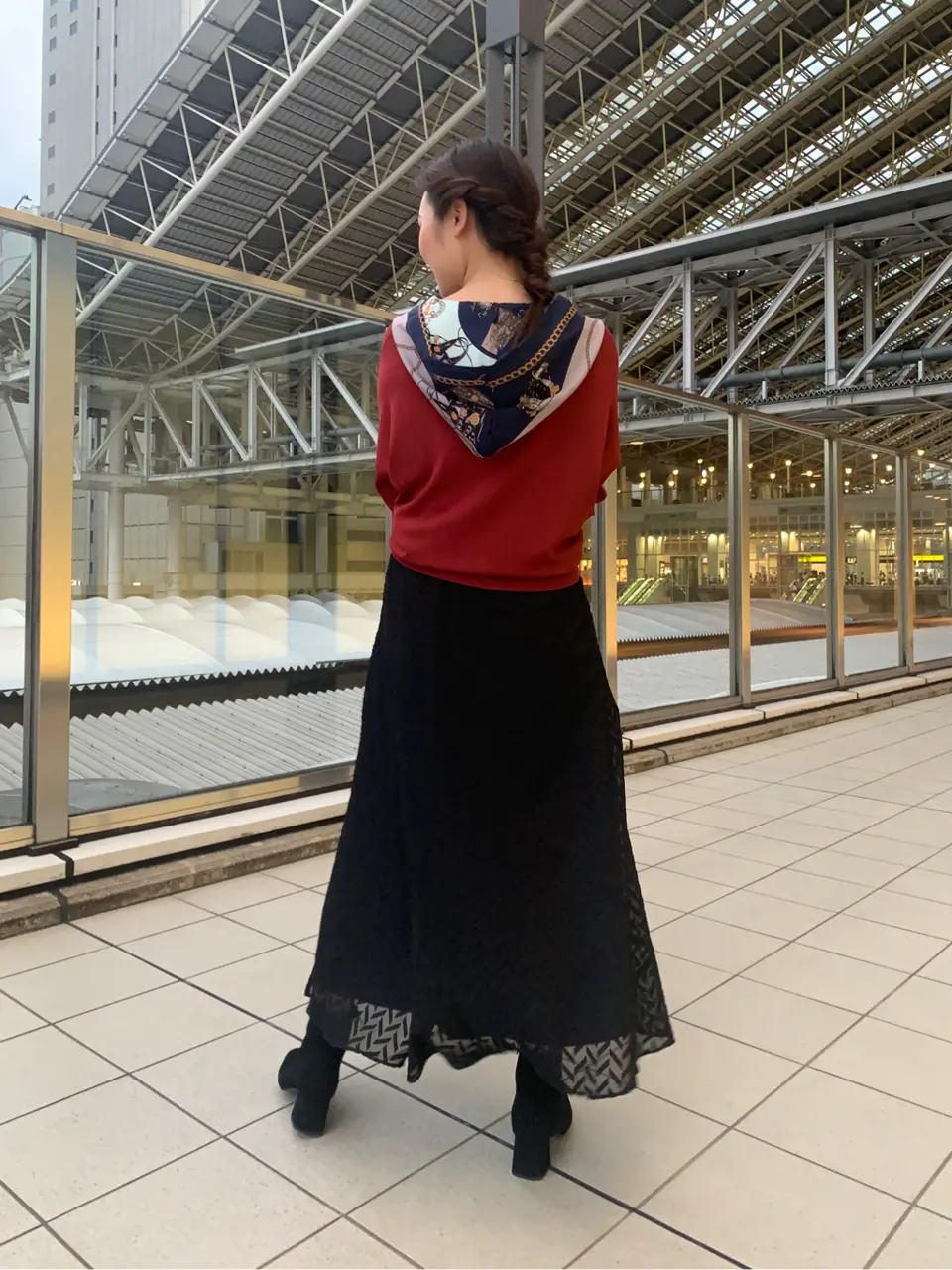 GRACE CONTINENTAL The Banquet 日笠　雅 コーディネート画像