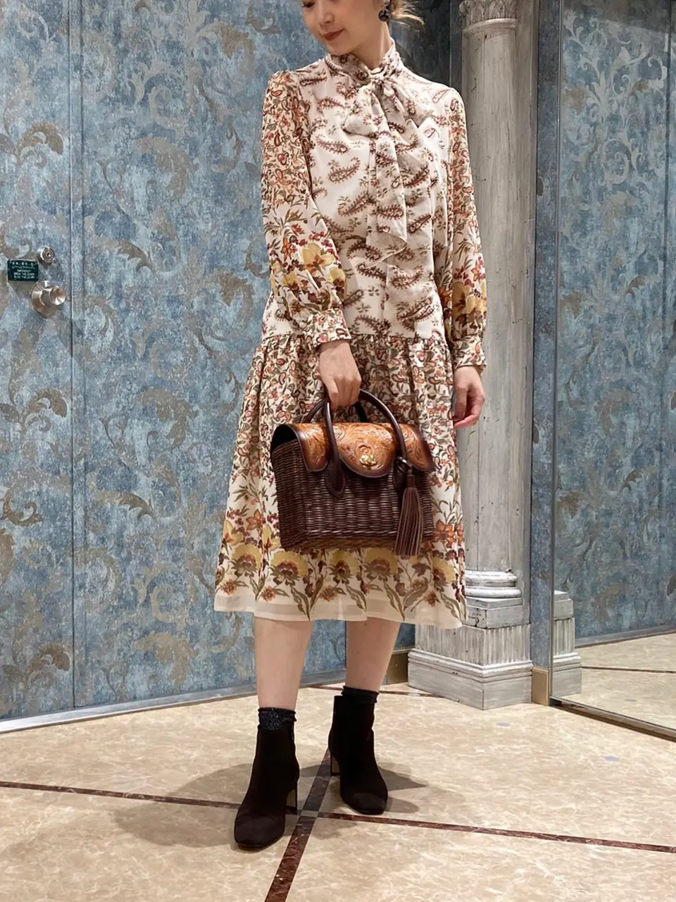 GRACE CONTINENTAL The Banquet Aya. コーディネート画像