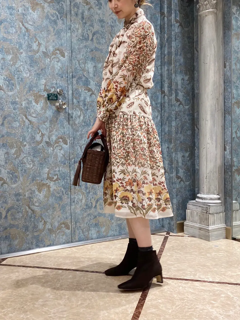 GRACE CONTINENTAL The Banquet Aya. コーディネート画像