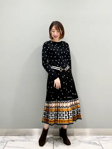 GRACE CONTINENTAL The Banquet eri コーディネート画像