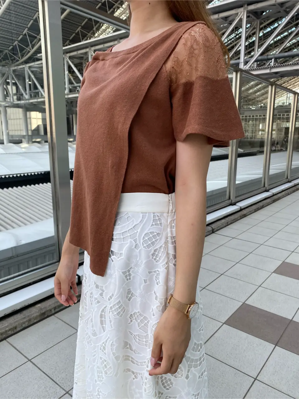 GRACE CONTINENTAL The Banquet MORITA AI コーディネート画像