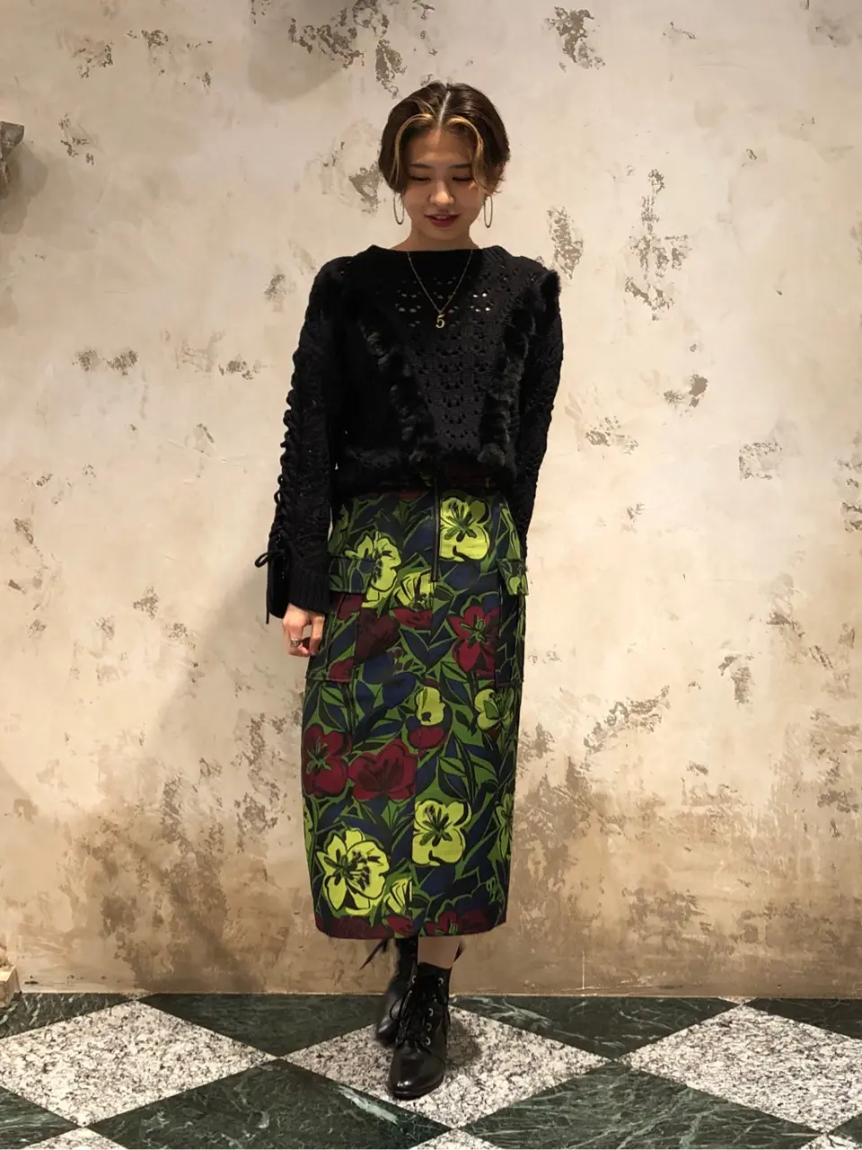 GRACE CONTINENTAL The Banquet HOSHINO コーディネート画像