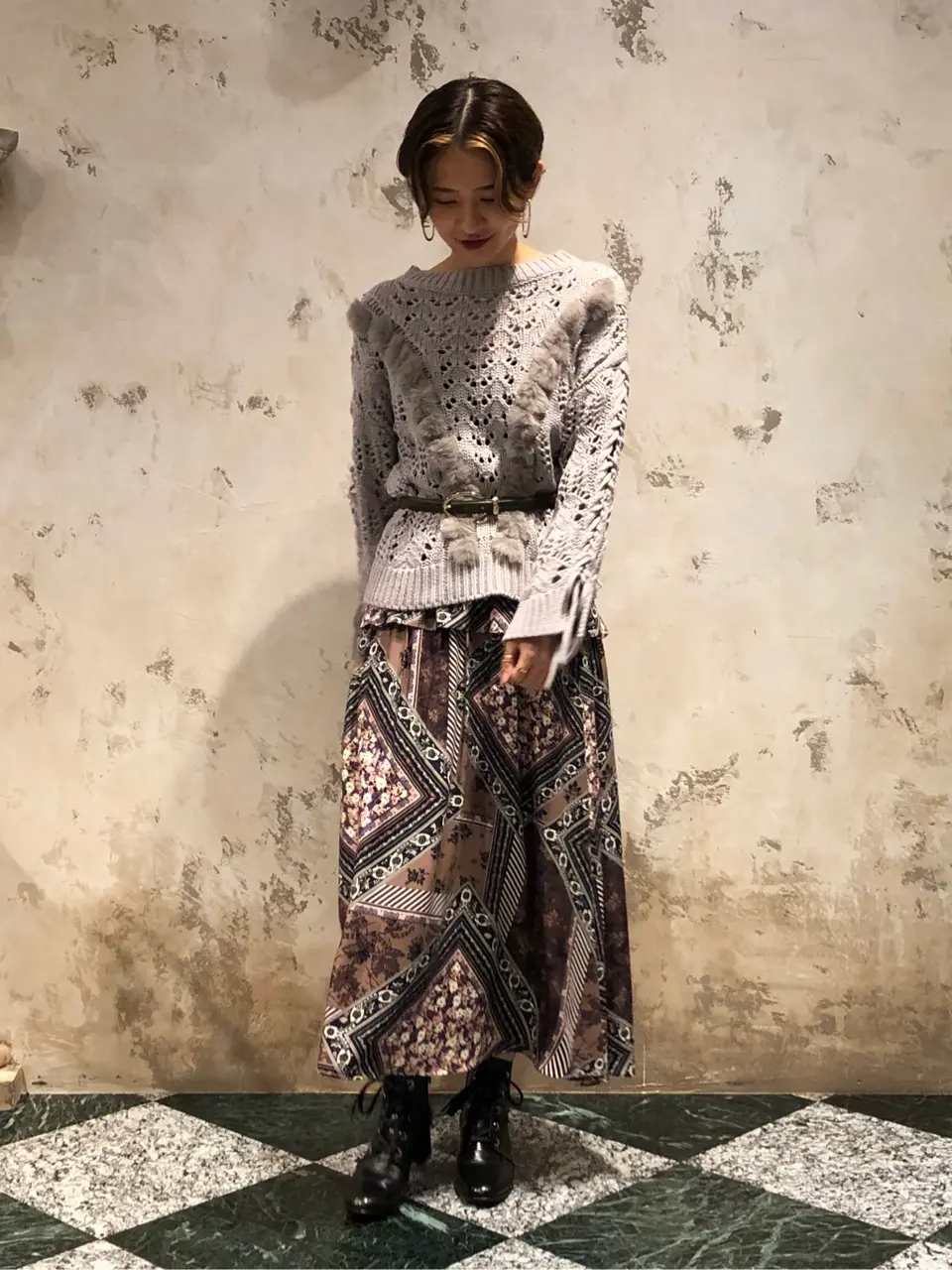 GRACE CONTINENTAL The Banquet HOSHINO コーディネート画像